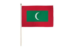 Maldives 12x18in Stick Flag