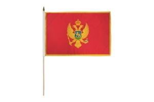 Montenegro 12x18in Stick Flag