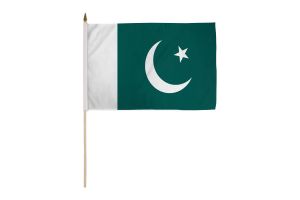 Pakistan 12x18in Stick Flag