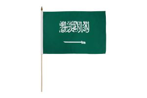 Saudi Arabia 12x18in Stick Flag