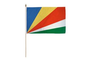 Seychelles 12x18in Stick Flag