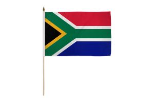 South Africa 12x18in Stick Flag