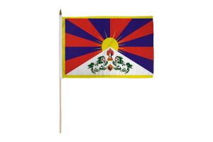 Tibet 12x18in Stick Flag
