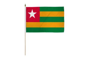 Togo 12x18in Stick Flag