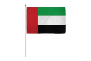 United Arab Emirates 12x18in Stick Flag