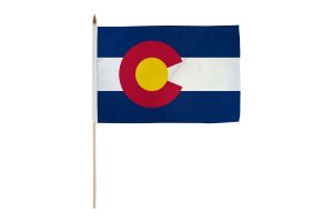 Colorado 12x18in Stick Flag