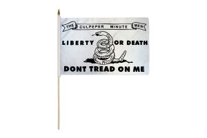 Culpeper Minutemen 12x18in Stick Flag