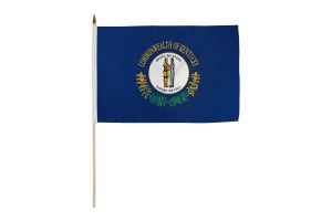 Kentucky 12x18in Stick Flag