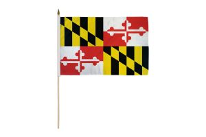 Maryland 12x18in Stick Flag