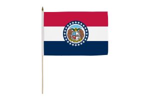 Missouri 12x18in Stick Flag
