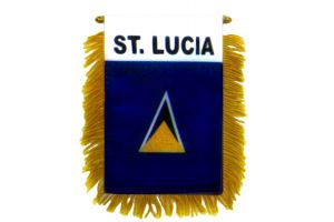 St. Lucia Mini Banner