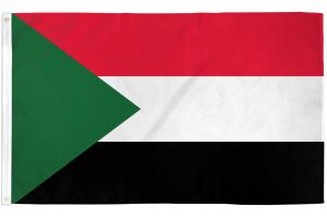 Sudan Flag 2x3ft Poly
