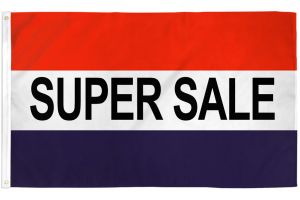 Super Sale Flag 3x5ft Poly