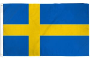 Sweden Flag 2x3ft Poly