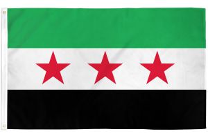 Syrian (Republic) Flag 2x3ft Poly