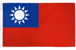 Taiwan Flag 2x3ft Poly