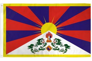Tibet Flag 2x3ft Poly
