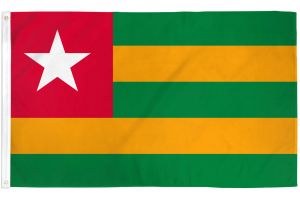 Togo Flag 2x3ft Poly
