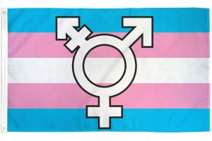 Transgender (Symbol) Flag 3x5ft Poly