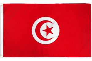 Tunisia Flag 3x5ft Poly