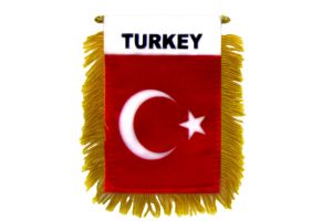 Turkiye (Turkey) Mini Banner