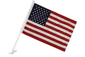 USA Double-Sided Car Flag