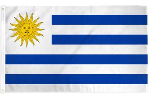Uruguay Flag 3x5ft Poly
