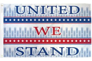 United We Stand Flag 3x5ft Poly