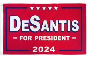 DeSantis 2024 (Red) Flag 3x5ft Poly