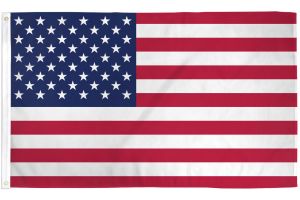 USA Printed Polyester Flag Size 4ft by 6ft