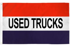 Used Trucks Flag 3x5ft Poly
