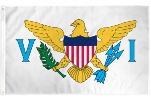 US Virgin Islands Flag 3x5ft Poly