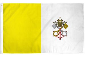 Vatican City Flag 2x3ft Poly