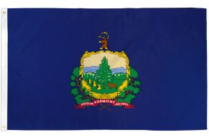 Vermont Flag 2x3ft Poly