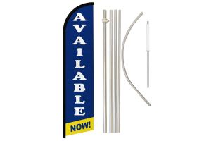 Available Now! Windless Banner Flag & Pole Kit
