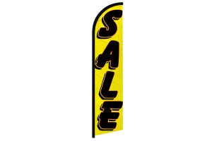 Sale (Yellow) Windless Banner Flag