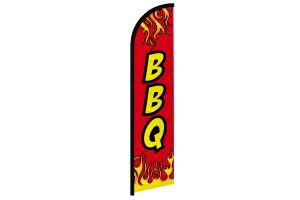 BBQ (Red) Windless Banner Flag