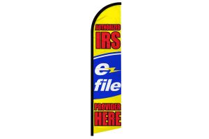 E-File Superknit Polyester Windless Flag Size 11.5ft by 2.5ft