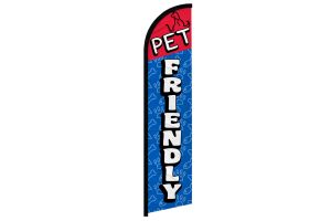 Pet Friendly Windless Banner Flag