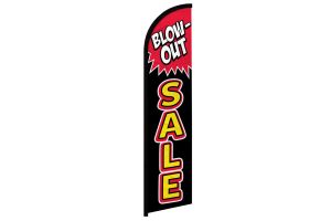 Blow Out Sale Windless Banner Flag