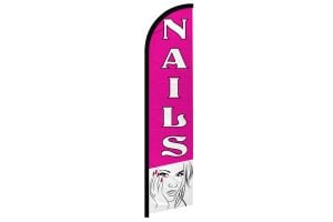 Nails Windless Banner Flag