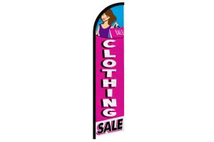 Clothing Sale Windless Banner Flag