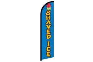 Shaved Ice Windless Banner Flag
