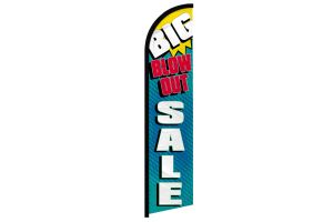 Big Blow-Out Sale Windless Banner Flag