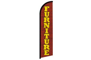 Furniture Superknit Polyester Windless Flag Size 11.5ft by 2.5ft
