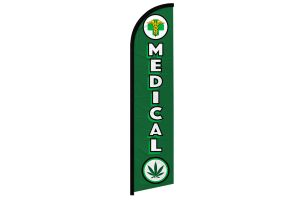 Medical MJ Windless Banner Flag