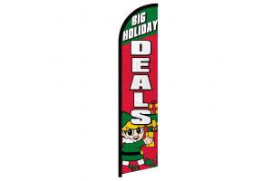 Big Holiday Deals Windless Banner Flag