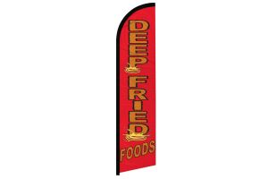 Deep Fried Foods Windless Banner Flag