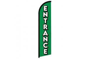 Entrance (Green) Windless Banner Flag