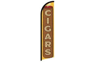 Cigars (Yellow) Windless Banner Flag